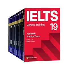 Cambridge Ielts General Training 19 Books set (1-19) with CD Link