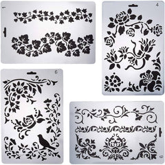 Different Design Reusable Stencil