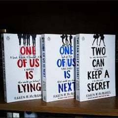 Set of 3 One Of Us Is Lying / One Of Us Is next / Two Can Keep a Secret by Karen M. McManus
