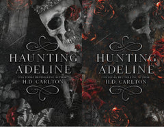 set of 2 books (Cat and Mouse Duet ) Haunting Adeline / _Hunting Adeline by H.D. Carlton set of 2 books KS