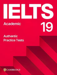 1pcs Cambridge IELTS Academic Training 19 Book with QR Code for Audio Listening KS