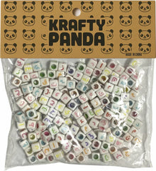 Art & Craft Beads Multicolour - Krafty Panda