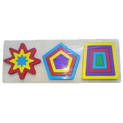 Wooden Colorful Blocks (3 shapes)