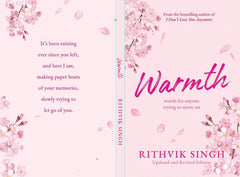 WARMTH book by Rithvik singh writer of i don't love you anymore KS