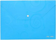 Deli Rio Button File Bag A4 39640