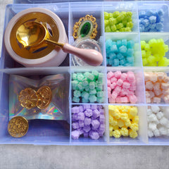 Wax Seal Stamp Kit Deco for Wedding Invitations for Gift