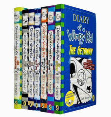 The Diary of A Wimpy Kid 11-17 Books Set By Jeff Kinney KS
