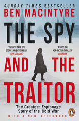 The Spy And The Traitor By Ben MacIntyre Best Selling Novel KS