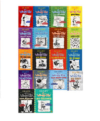 Combo 18 Book Set Diary of a _wimpy Kid complete collection KS