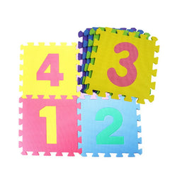 Eva Puzzle Foaming Mat Numbers 0 To 9 5pcs Set