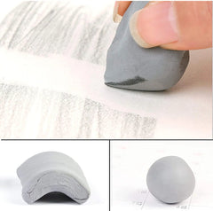 Keep Smiling Black & White Charcoal Pencil Kit