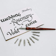 Mont Marte Signature Calligraphy Dip Pen 10Pcs Set
