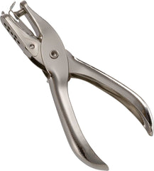 Single One Hole Punch Machine - Silver