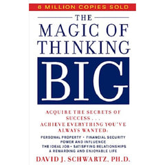 The Magic of Thinking Big Book by David J. Schwartz Best Selling Novel KS