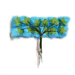 Foaming Flower With Net - Muilticolour