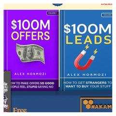 Set of 2 Books $100M Offers, $100M Leads - Alex Hormoz