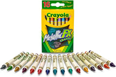 Crayola Metallic Color FX Crayons Pack of 16 528816