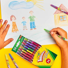 Crayola Mini Twistables CrayonsPack of 24 529724