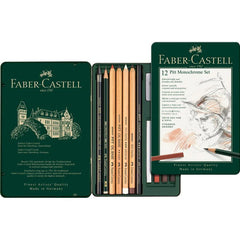 Faber Castell Pitt Monochrome Tin