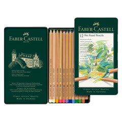 Faber Castell Pitt Pastel Pencil Tin Set