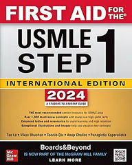 First Aid for the USMLE Step 1 2024