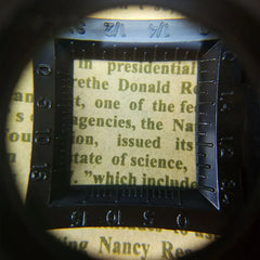 LEAF_ Linen Tester LINEN TESTER A31-1 Textile Magnifier. Textile Testing Equipment (Made in Japan))