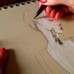 Keep Smiling Kraft Paper Pad 50Sheets