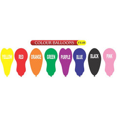 Kids Learning Educational Foam Wall Color Name Balloons