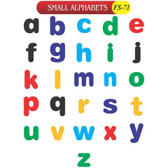 Kids Learning Educational Foam Wall Small Alphabets Blocks
