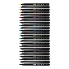 Milan Waterbased Brush Pen Markers