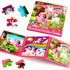 Magnetic Flower Fairy Booklet for Kids - 60 pieces Best Learning Puzzle Game