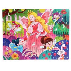 Magnetic Flower Fairy Booklet for Kids - 60 pieces Best Learning Puzzle Game