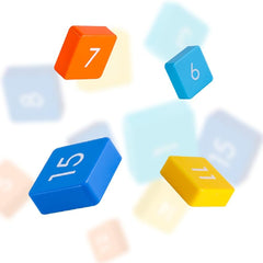 Magnetic Sliding Number Puzzle,15-Digit