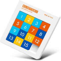 Magnetic Sliding Number Puzzle,15-Digit