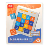 Magnetic Sliding Number Puzzle,15-Digit