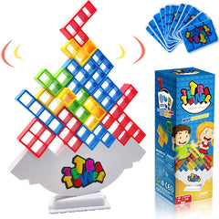 Tetra Tower Stacking Blocks Balance Game