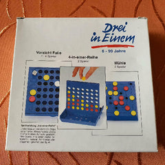 3-in-1 Classic Connect 4 & Strategy Board Game