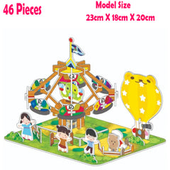 Large Size 3D Foam Puzzle DIY Educational Toy – Different Shapes