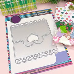 KAMEI Metal Cutting Dies Set for DIY Scrapbooking & Card Making