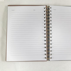 A5 Spiral Notebook 180 Sheets (90 Pages) Hard Cover | Premium Quality Office & School Register
