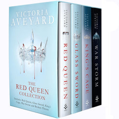 (Complete 4 Books Set) Red Queen Series by Victoria Aveyard (Red Queen, Glass Sword, King’s Cage, War Storm)