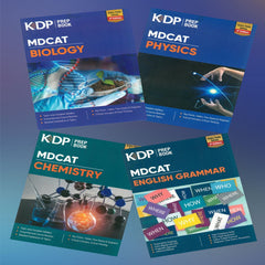 Set of 4 Kips MDCAT Preparation books 2025 Edition