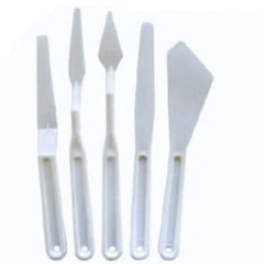Keep Smiling 5pcs Plastic Palette Knives for Painting - 5pcs Set