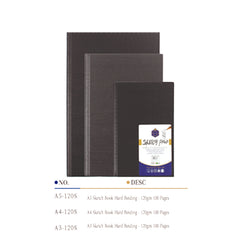 Keep Smiling Hard Binding Sketch Book A3, A4, A5