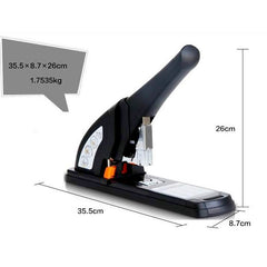 Deli Power Saving Heavy Duty Stapler 240 Sheets (70gms) 0385 - Black