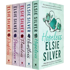 Set of 5 books by Elsie silver ( powerless , reckless , heartless , flawless , hopeless )