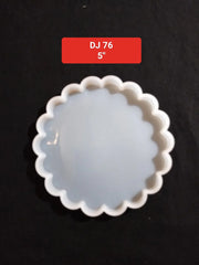 Scalloped Edge Silicone Mold 5"