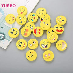 Pack of 20pcs Smiley Face Eraser Cartoon Eraser