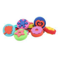 12pcs Drawing Sponge Stamp