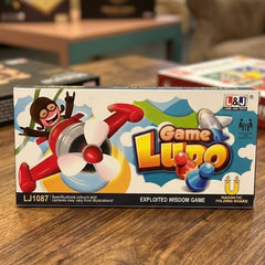 L&J Line Jun Toys Game Ludo (LJ1087) - Magnetic Folding Board Game, Classic Family Strategy Board Game for Kids and Adults